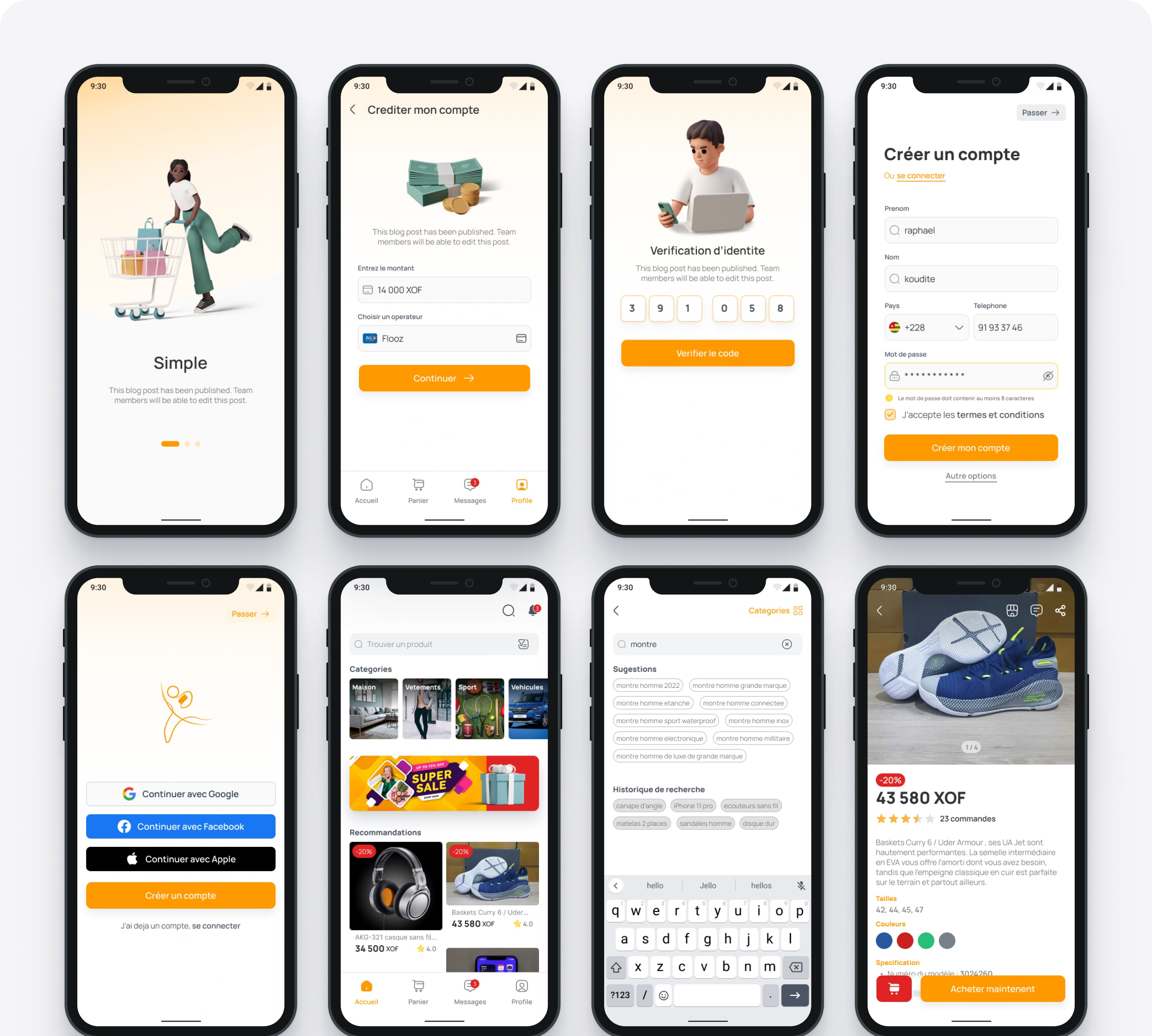 Tarzan Mall - Page d'accueil