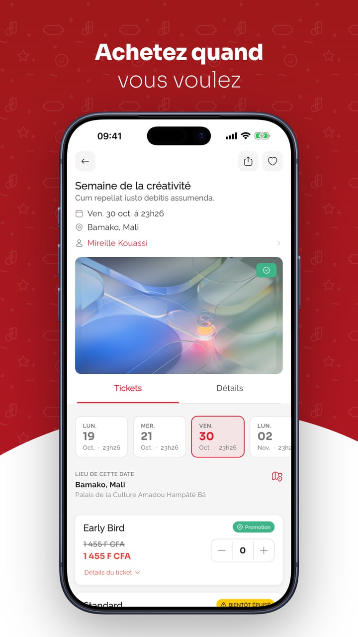 Tikerama - Achat de billets